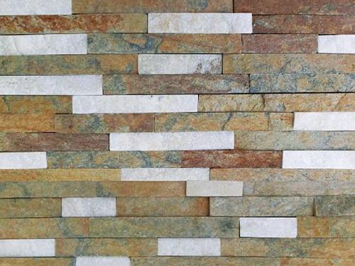 Brunvit Blandade färger av skiffer