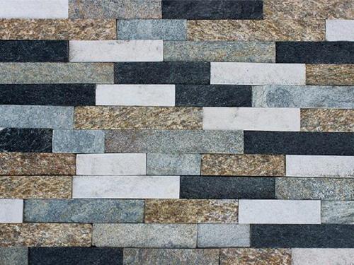 Gråbrun-svart-vit Blandade färger av skiffer