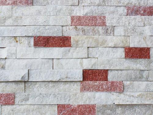 Rosa-vit Blandade färger av skiffer