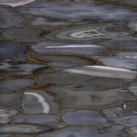 Lyxigt byggmaterial av halvädelsten