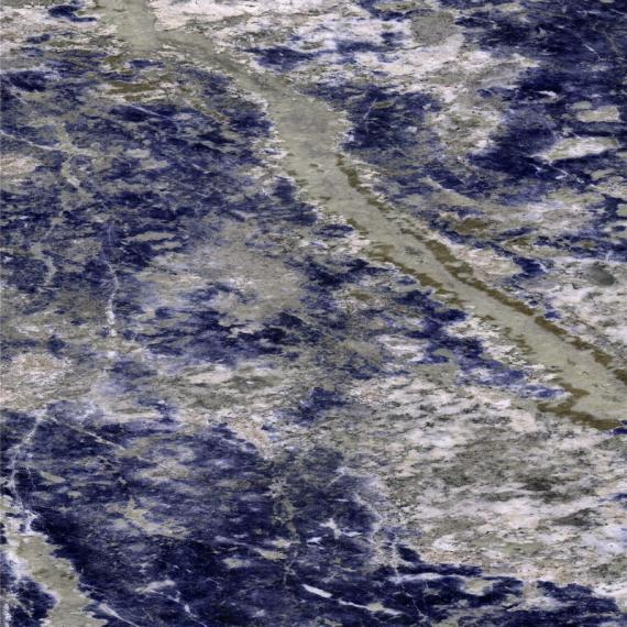 Blå exklusiv marmor för unik byggnad