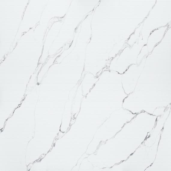 Vita ådrade kvartsplattor